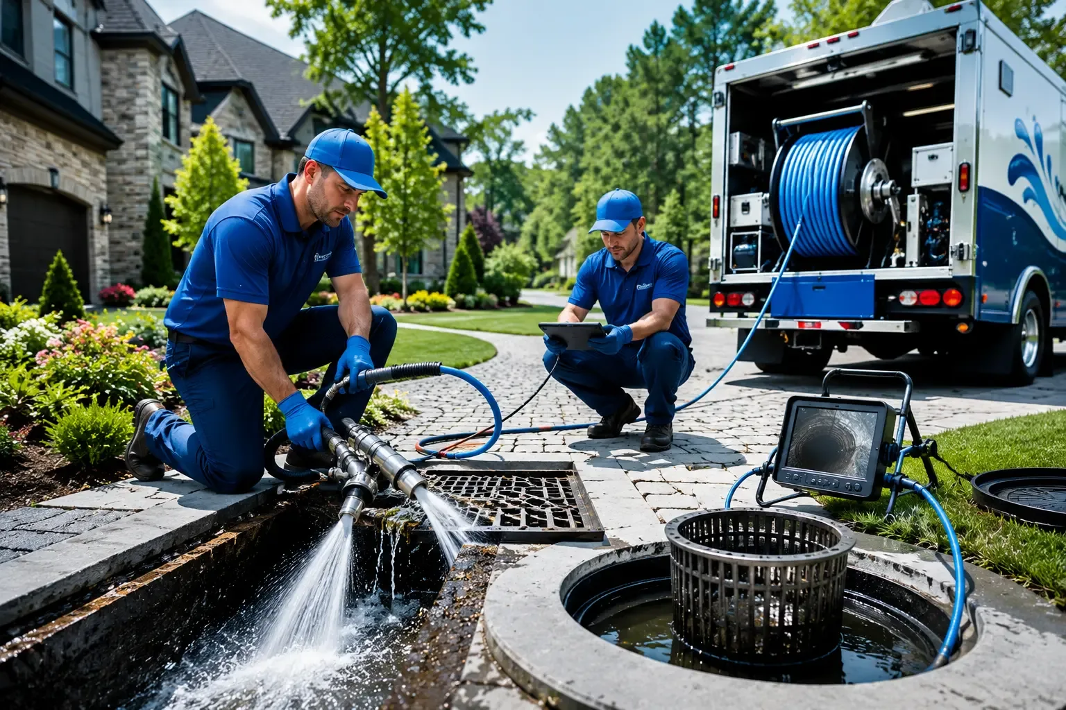 Local outdoor drain cleaning professionals in Pelkie, MI